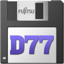 D77アイコン（BLACK）